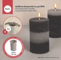 Produktbild: Rayher Silkon-Gießform 'Stumpenkerze geriffelt' 36 146 000