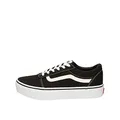 Produktbild: Vans Mädchen Ward Platform Sneaker, (Canvas) Black/White, 21 EU, VN0A4UUV
