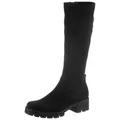 Produktbild: Gabor Stiefel, Blockabsatz, Plateau, Langschaftstiefel, mit XS-Stretch-Schaft schwarz 39 EU (6 UK)