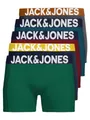 Produktbild: Jack & Jones Boxershorts Solid (5-St., 5er Pack) gute Passform durch elastische Baumwollqualität