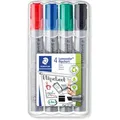 Produktbild: Staedtler Flipchartmarker Lumocolor 356 B, Keilspitze, Strichbreite 2-5 mm, 4 Stück