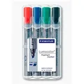 Produktbild: Staedtler Lumocolor Flipchart-Marker 356B, 4er Etui