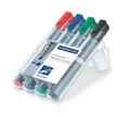 Produktbild: Staedtler Lumocolor Flipchartmarker 356B WP4 ,Flipchart Marker Keilspitze 4 Etui