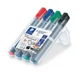 Produktbild: STAEDTLER Lumocolor Flipchart-Marker 356B, 4er Etui
