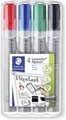 Produktbild: STAEDTLER Flipchartmaker Lumocolor 356 B WP4 2-5mm sort. 4 St./Pack.