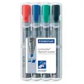 Produktbild: STAEDTLER Lumocolor Flipchart-Marker farbsortiert 2,0 - 5,0 mm, 4 St.