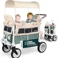 Produktbild: WonderFold VW2 Volkswagen KinderVan (2 Sitzer) - zusammenklappbarer Kinderwagen