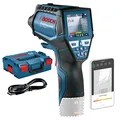 Produktbild: Bosch Professional Infrarot-Thermometer GIS 1000 C (Ohne Akku und Ladegerät, mit App-Funktion, Temperaturbereich: –40 °C bis 1000 °C, L-BOXX)