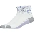 Produktbild: Asics Laufsocken PERFORMANCE RUN SOCK QUARTER BRILLIANT WHITE/LILAC HINT/BLUEBELL lila L