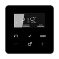 Produktbild: Jung CD1790DSW LB-Management Raumthermostat-Display, Serie CD, schwarz