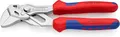 Produktbild: KNIPEX Zangenschlüssel Zange und Schraubenschlüssel in einem Werkzeug auf SB-Karte verchromt mit Mehrkomponenten-Hüllen 150 mm, 86 05 150 SB