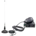 Produktbild: CB-Funk PNI Escort HP 8900 ASQ, 12-24V + CB Antenne PNI ML100 mit Magnetfuß, 12V / 24V Netzteil, RF Gain, Roger Beep, CTCSS-DCS, Dual Watch