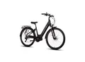Produktbild: SAXONETTE Premium Sport E-Bike Wave Scheibenbremsen Mittelmotor Federgabel 10 Gang Kettenschaltung schwarz matt