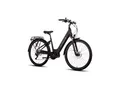 Produktbild: SAXONETTE Premium Sport E-Bike Wave Scheibenbremsen Mittelmotor Federgabel 10 Gang Kettenschaltung schwarz matt