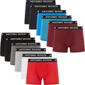 Produktbild: Herren 12er-pack Herren-boxer-hipster Fitted Boxer Hipsters Hell Sortiert M EU