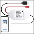 Produktbild: WLAN Garagentoröffner mit Sprachsteuerung und Benachrichtigung, Weiß, kompatibel