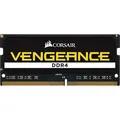 Produktbild: SO DDR4 8GB PC 2400 CL16 CORSAIR VENGEANCE Black retail Multimedia-Technik Speichermodule