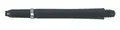 Produktbild: Roleo 10 Sets (30 Stück) Dartshaft Dart Shaft 48 mm schwarz Nylon mit Federring