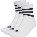 Produktbild: adidas 3-Streifen Cushioned Sportswear Mid-Cut Socken (3 Paar) (49 - 51) (HT3456)