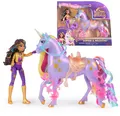 Produktbild: Set - Sophia und Einhorn Wildstar mit echter Mähne und Schweif sowie Bürste, ...