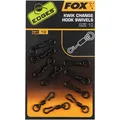 Produktbild: Fox Edges Kwik change hook swivels 10Stück size 10