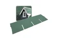 Produktbild: DAPRONA Dachschindeln Dachschindeln Rechteck 1m x 32cm, Grün, (20-St), Bitumenschindeln für Gartenhaus, Carport
