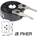 Produktbild: PT 10-S 50K - Einstellpotentiometer, stehend, 50 kOhm, 10 mm