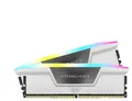 Produktbild: Corsair Vengeance RGB DDR5 RAM 32GB (2x16GB) 6400MHz CL32 Intel XMP iCUE Kompatibler Computerspeicher - Weiß (CMH32GX5M2B6400C32W)