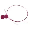 Produktbild: KnitPro Rundstricknadeln Seil für Nadelspitzen 28 cm 50 cm lila lila