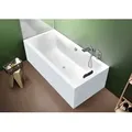 Produktbild: RIHO Lugo Rechteck-Badewanne, Version links, PlugPlay-Variante, 2-Sitzer, weiß, B135015005, Ausführung: 190x80x47,5cm, Nutzinhalt: 235 Liter