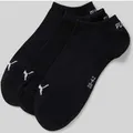 Produktbild: PUMA Sneakersocken mit Logo im 3er-Pack in Black, Größe 35/38