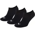 Produktbild: PUMA 18 Paar Sneaker Invisible Socken Gr. 35-49 Unisex für Damen Herren Füßlinge, Farbe:200 - black, Socken & Strümpfe:35-38
