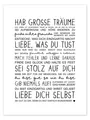 Produktbild: Poster Liebe dich selbst - Heyduda