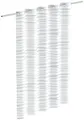 Produktbild: Eisl Duschvorhang White Wave Breite 180 cm, waschbarer Antischimmel Textil Vorhang (Höhe 200 cm)