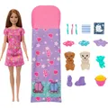 Produktbild: Barbie Barbie-Puppe und Welpen-Pyjama-Party-Spielset mit 2 Spielzeughunden