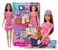 Produktbild: BARBIE DOLL PAJAMA PARTY set doll, 2 dogs + accessories HXN01 Mattel