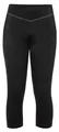 Produktbild: VAUDE Women's Active 3/4 Pants - Radhose mit funktionellem Sitzpolster, Passform: Slim fit, black uni, 38