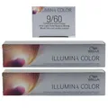 Produktbild: Wella Illumina 2 x 60 ml 9/60 lichtblond violett natur Set