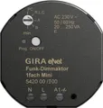 Produktbild: Gira Funk Dimmaktor Mini 20-250W eNet 542000 | 1-fach | Unterputz | universal dimmbar | Funkbus | IP20 | 230V