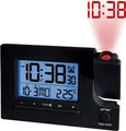 Produktbild: Funk-Projektionswecker Funkwecker USB 2 Alarme Temperaturanzeige Datum - 4-MV1022-1