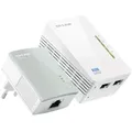 Produktbild: TP-Link TL-WPA4220 KIT PowerLine Netzwerkadapter 300 Mbit/s Ethernet/LAN WLAN Weiß 1 Stück(e)