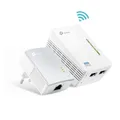 Produktbild: TP-Link TL-WPA4220 KIT AV600 300Mbps WLAN WiFi 600Mbps Powerline Adapter weiß