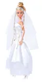 Produktbild: Simba Steffi Love Wedding – Puppe (29 cm) als Braut in 2-sortiertem Hochzeitskleid, detailverliebtes Hochzeitsspiel für Kinder ab 3 Jahren, traumhafte Hochzeits-Puppe mit Zubehör