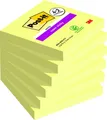 Produktbild: Post-it® Super Sticky Notes Haftnotizen extrastark gelb 4 Blöcke + GRATIS 2 Blöcke 7100259321