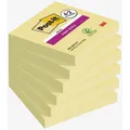 Produktbild: 4 + 2 GRATIS: Post-it® Super Sticky Notes Haftnotizen extrastark gelb, 4...