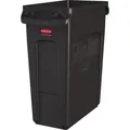 Produktbild: Rubbermaid Müllsackständer SlimJim für 1x 60 Liter, aus Kunststoff