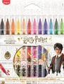 Produktbild: Maped Filzstifte, Harry Potter, 12 Filzstifte, waschbar, trocknergeeignet, mehrfarbig
