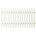Produktbild: Plus Vorgartenzaun Retro 150 x 80 cm weiß - Weiß
