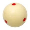 Produktbild: POFET 57.2mm Dot-Spot Poolball Billardtrainingsball für Kinder und Erwachsene Billardkugeln, Spielball Poolbillard Billardkugel, Standard Billardtisch Billardtisch Billard Training Queue Bälle(weiß)