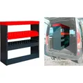 Produktbild: Fahrzeugregal Kfz-einbauregal Universal Regalsystem Schütte Kfz Rot
